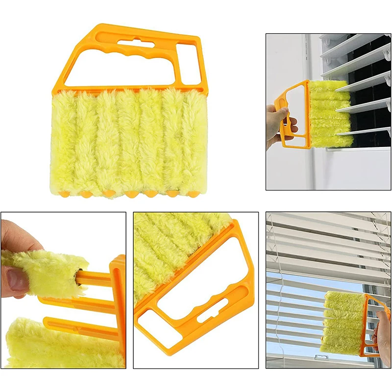 Ultra-fine Fiber Louver Curtain Cleaning Brush, Detachable Cleaning Brush, Cleaning Ventilation Brush