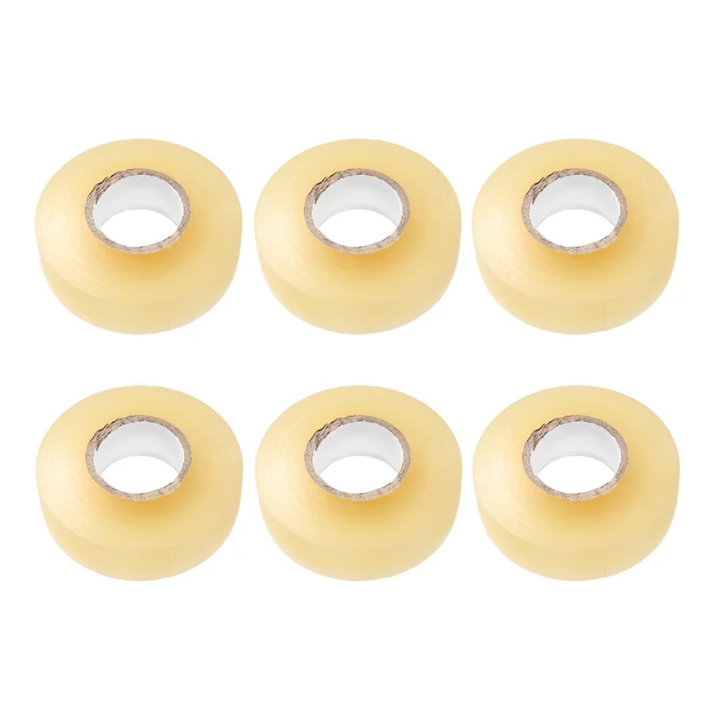 abmv-6-pack-clear-hockey-tape-multipurpose-tape-roll-shin-pad-sock-tape-roll-sports-gear-24cmx28m-hockey-sports-gifts