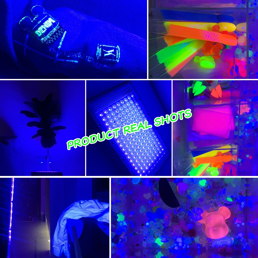 36nm Blacklight الأشعة فوق البنفسجية LED الأشعة فوق البنفسجية ضوء المصباح الفيضانات 50/100/150 واط USB التوصيل DC5V كشاف خارجي LED الأضواء مقاوم للماء #6