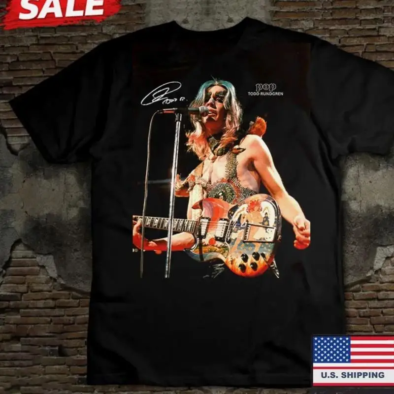 تي شيرت Todd Rundgren مع جيتار مباشر بجميع المقاسات #1