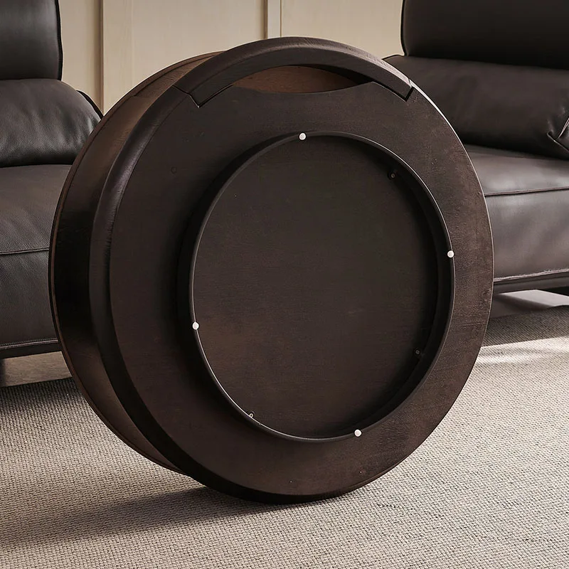 Decoration Modern Coffee Table Nordic Clear Aesthetic Simple Round Side Table Unique Space Saving Mesa Auxiliar Home Furniture