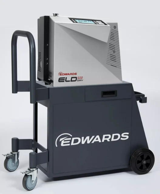 Edwards ELD500 Helium Leak Detector With 1.8 M3/h Internal Dry Diaphragm Backing Pump
