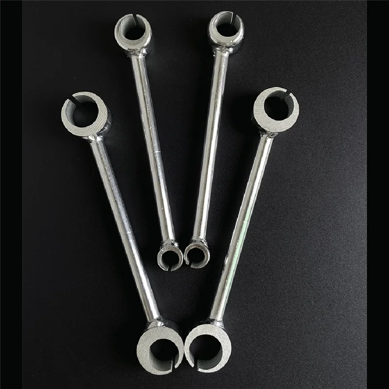 

ABFA 4PCS Door Hinges Gap Adjusting Wrench 9-17.5MM/18-24.5MM Door Hinge Repair Spanner For Round Bolt Adjustable Wrench Tool