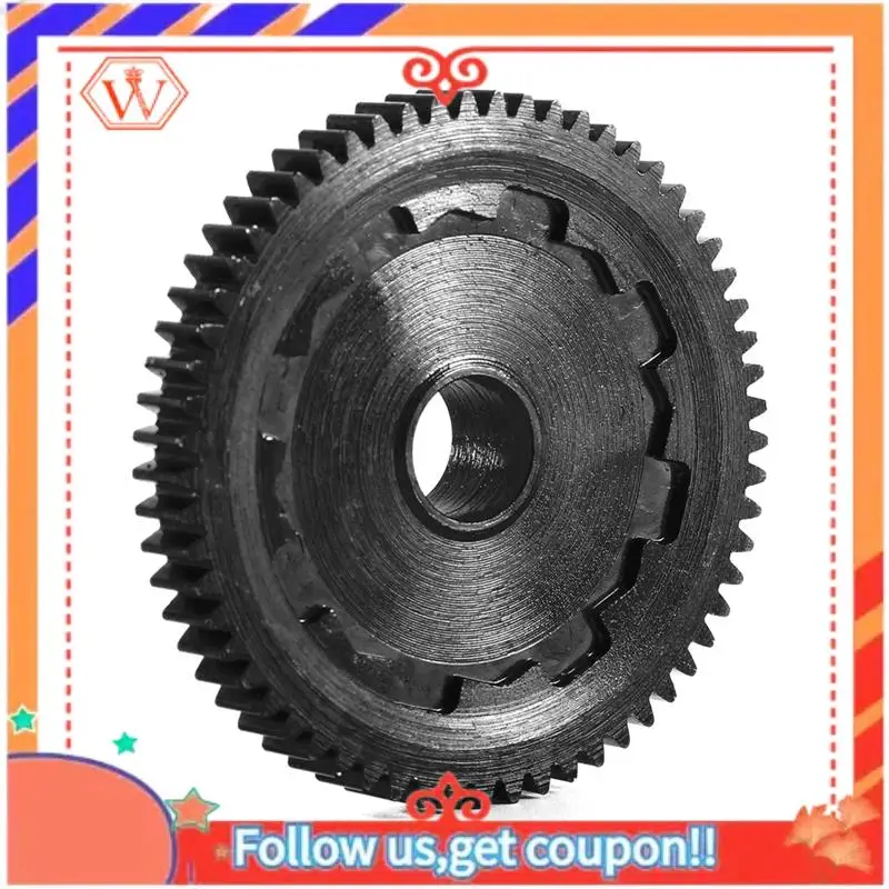 Durable RC Car Medium Carbon Alloy Steel Large Teeth 61T ARA31110 For ARRMA 1/10 GORGON 4X2 MEGA 550 RC Car Upgrade Accessories