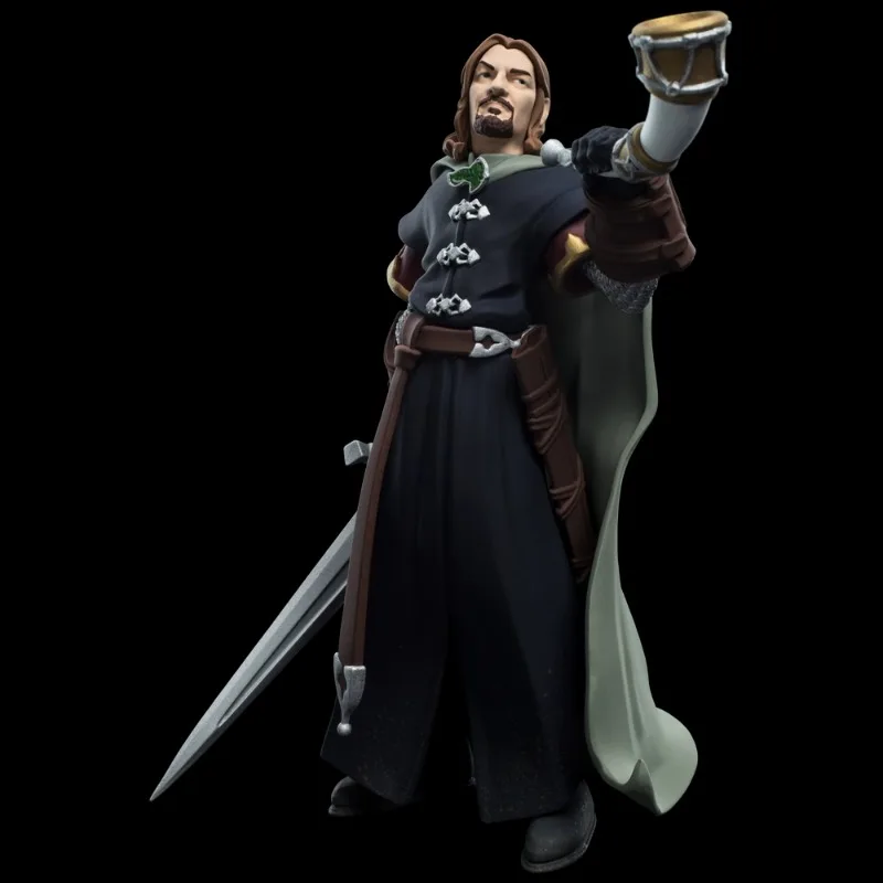 

[Inventory] Original Weta The Lord of The Rings Q Version Anime Figure Boromir Handmade Model Collection Decorative Toy