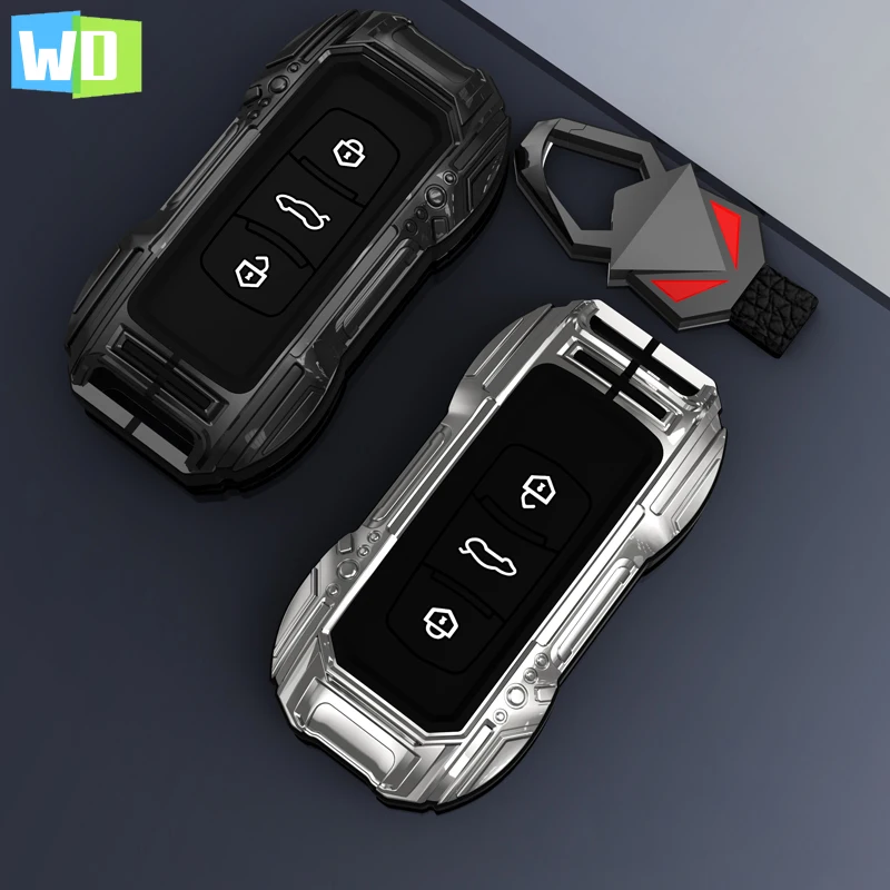 

Zinc Alloy Car Case Key Cover Holder For Geely Emgrand 7 GX3 Atlas GS NL3 Gili Emgrand 7 EX7 GT GC9 Protector Accessories