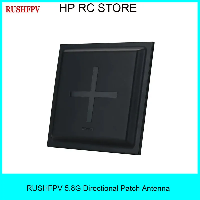 

RUSHFPV RANGE PLUS 4X 5.8G Directional Patch Antenna 15.5dBi 5600-6000MHz RHCP SMA High-Gain Circularly Polarized for FPV Drone