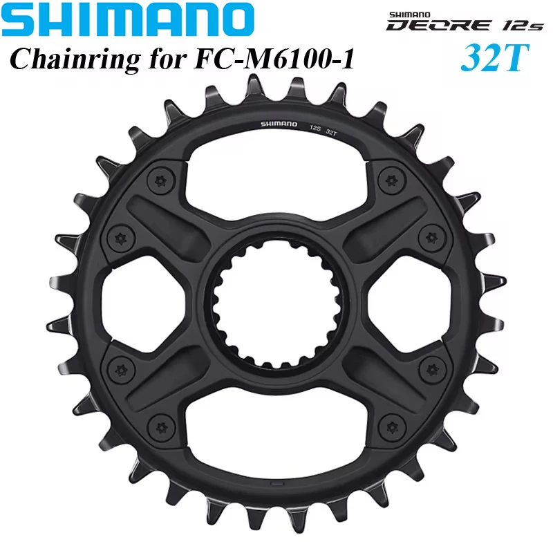 SHIMANO DEORE M6100 Chainring for FC-M6100-1 FC-M6120-1 FC-M6130-1 32T Original Bike Parts