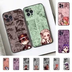 Toilet Bound Hanako Kun Phone Case Silicone Soft for iphone 16 15 14 13 12 11 Pro Mini XS MAX Plus X Cover