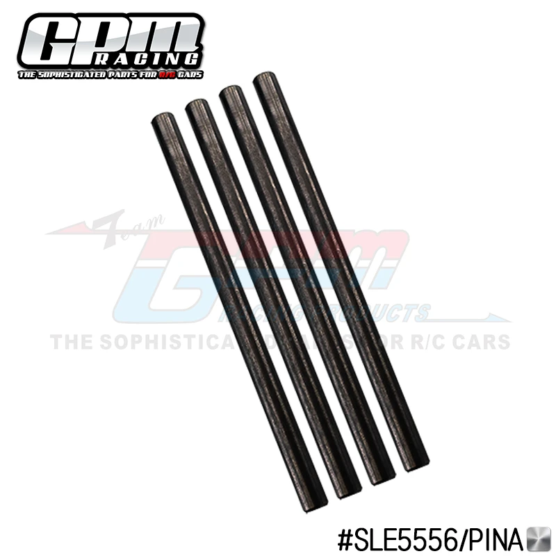 GPM Medium Carbon Steel Front And Rear Suspension Inner Pins For TRAXXAS 1/8 Sledge 9541