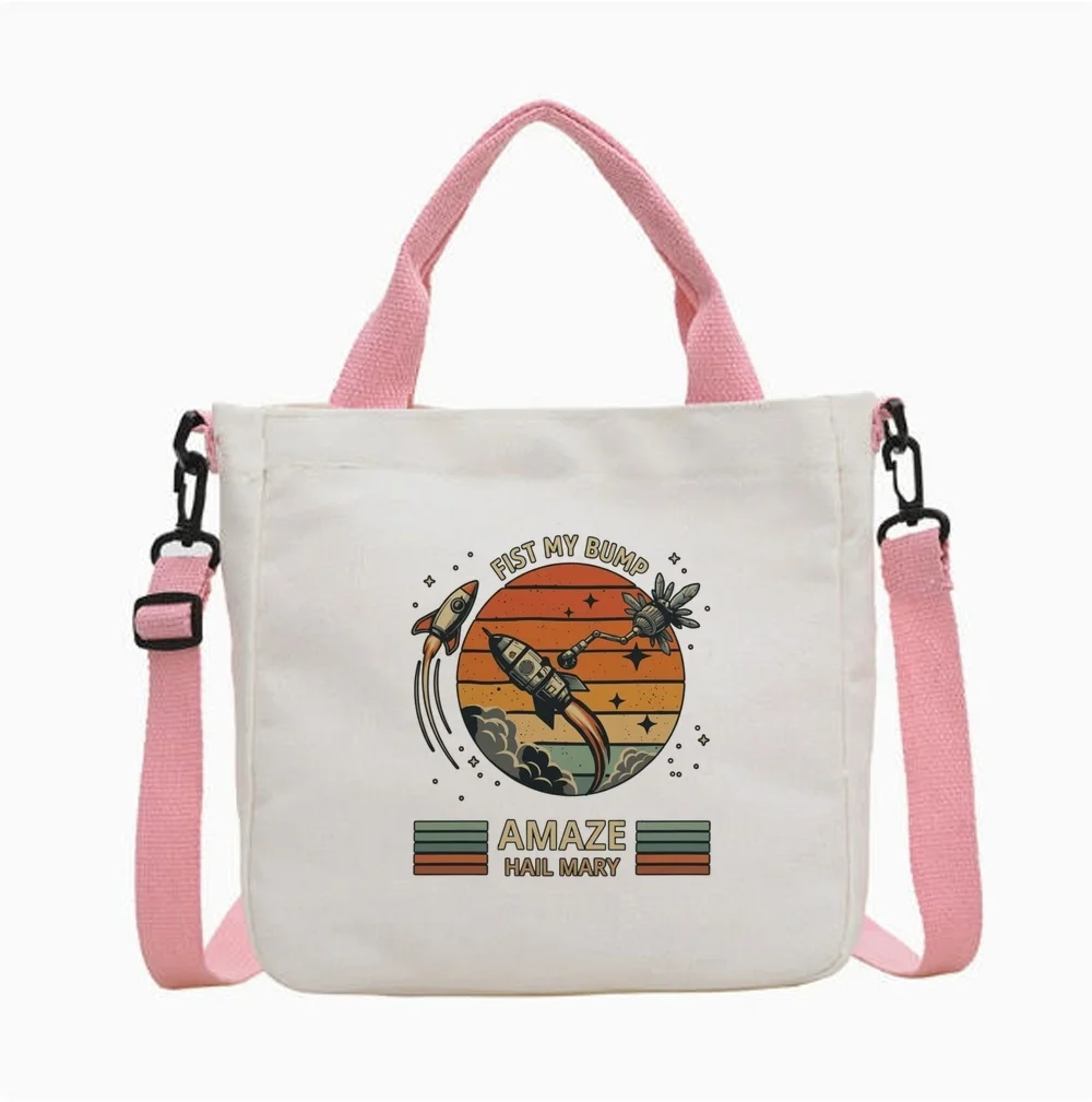 Project Hail Mary tote bag einkaufstasche reusable y2k personnalisable canvas  femme