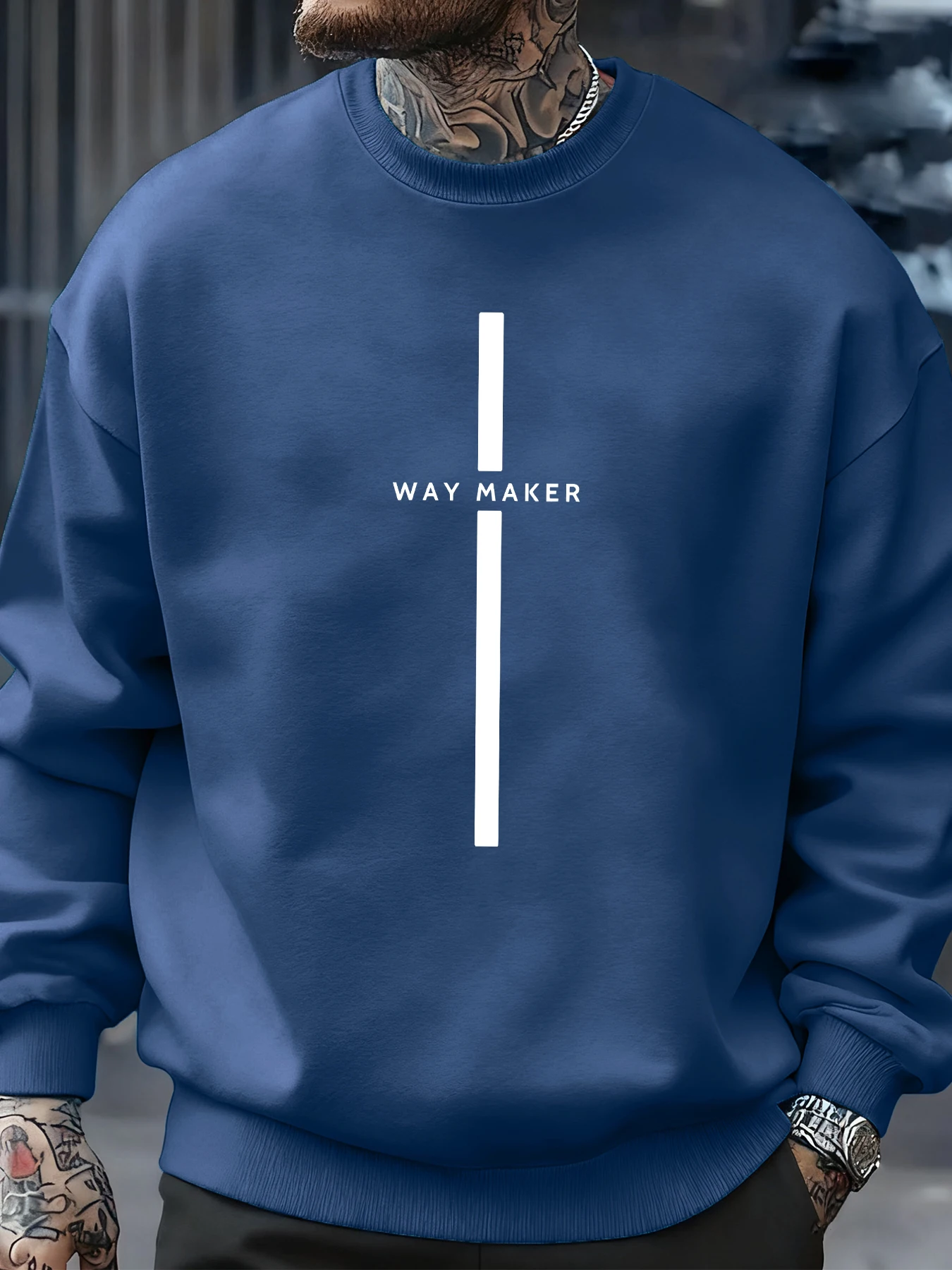 

Way Maker Line, простой мужской пуловер с принтом, универсальные флисовые толстовки, осенняя разноцветная мужская уличная одежда, одежда с круглым вырезом