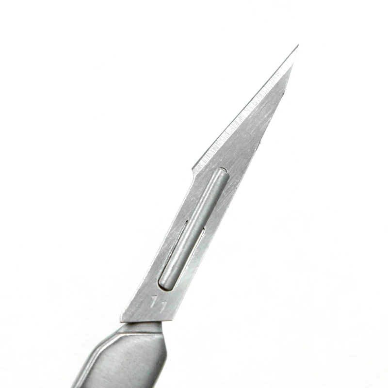 Manico del coltello n. 3/4 taglio della lama a doppia palpebra coltello multiuso strumento di riparazione del Film Mobile in acciaio inossidabile