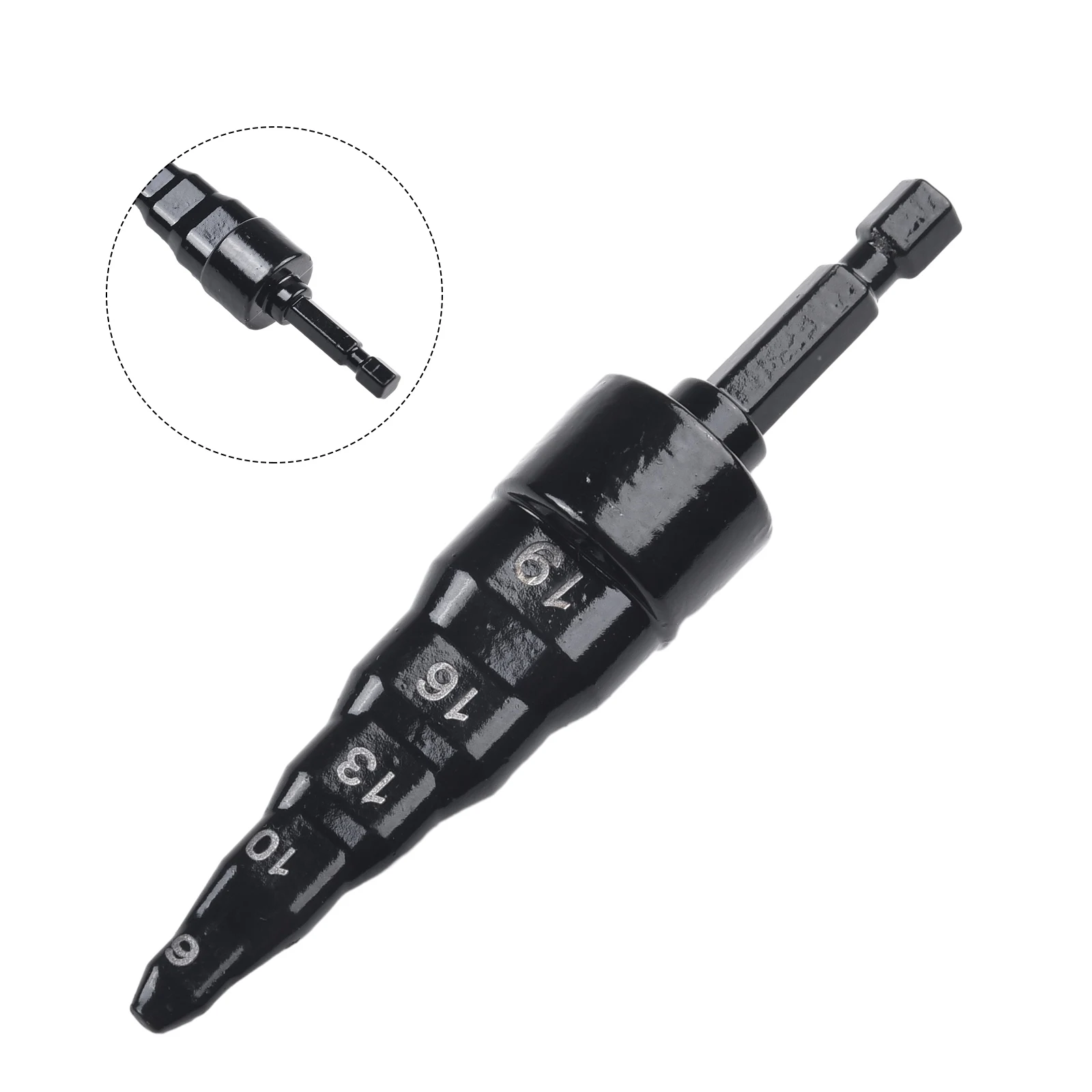 1pcs 5 In 1 Air Conditioner Copper Pipe Expander Swaging Drill Bit Set Swage Tube Expander Soft Copper Tubing Tools HVAC Repair