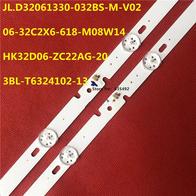 

20pcs LED Strip RF-AE320E30-0601S-06 06-32C2X6-618-M08W14 For LE32A21J LE32B310P 2A6M LE32CE5100 LE32A51J LED32A21H LE32B3300W