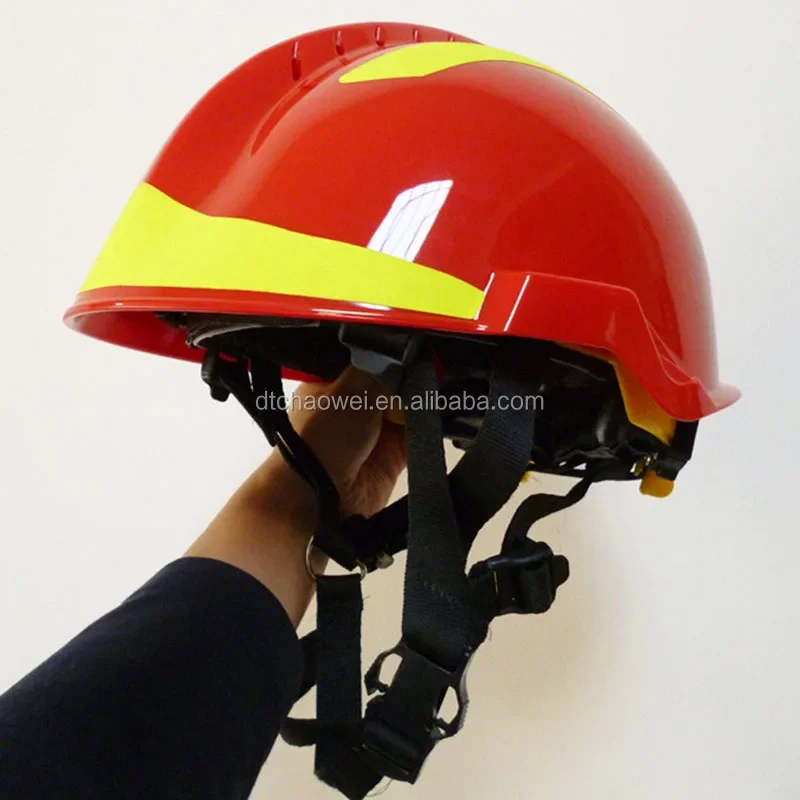 EN 443 fire helmet china rescue equipment fire man fireman fire figthing helmet with flashlight lamp