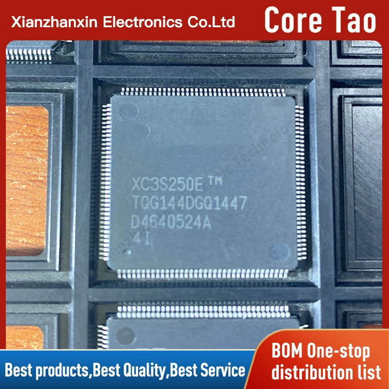 1PCS/LOT XC3S250E-TQG144 XC3S250E-TQ144 XC3S250E QFP144 The FPGA programmable master processor chip