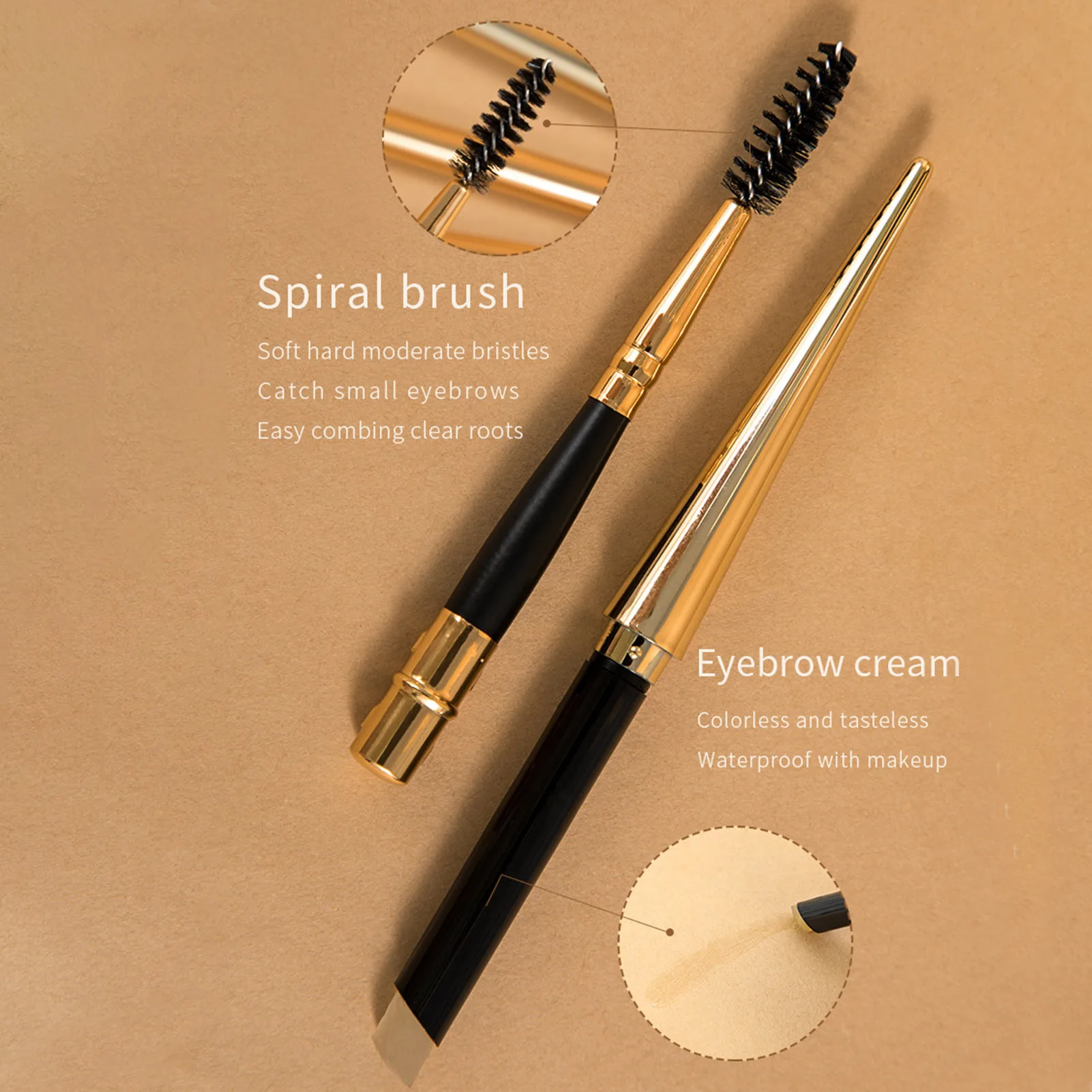 Styling EyebloggGel Transparent Sourcils pour Femme, Sourcils, Avertir, Imperméable, Longue Durée, Brosse 3D, Cosmétiques