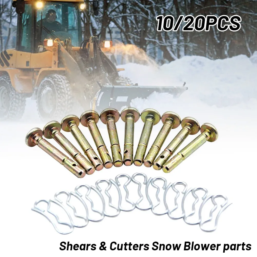 1set/ 5set/ 10set For CADET Replacement Shear Pins& Cotter Pins For Snowblowers 738-04124A, 738-04124