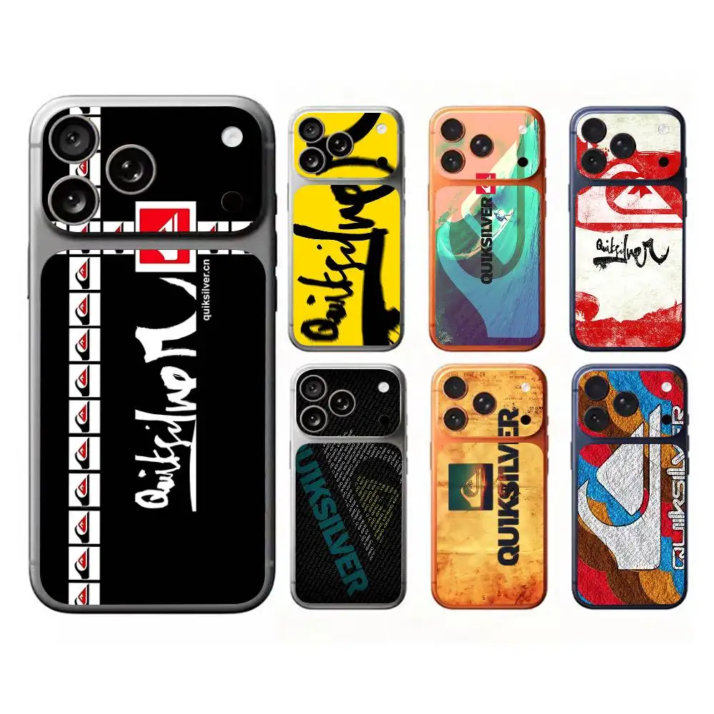 

Q-QuiksilverS LOGO Back & Camera Skin Wrap Protector Sticker For IPhone 17 Pro 17 Pro Max (Not A Case)