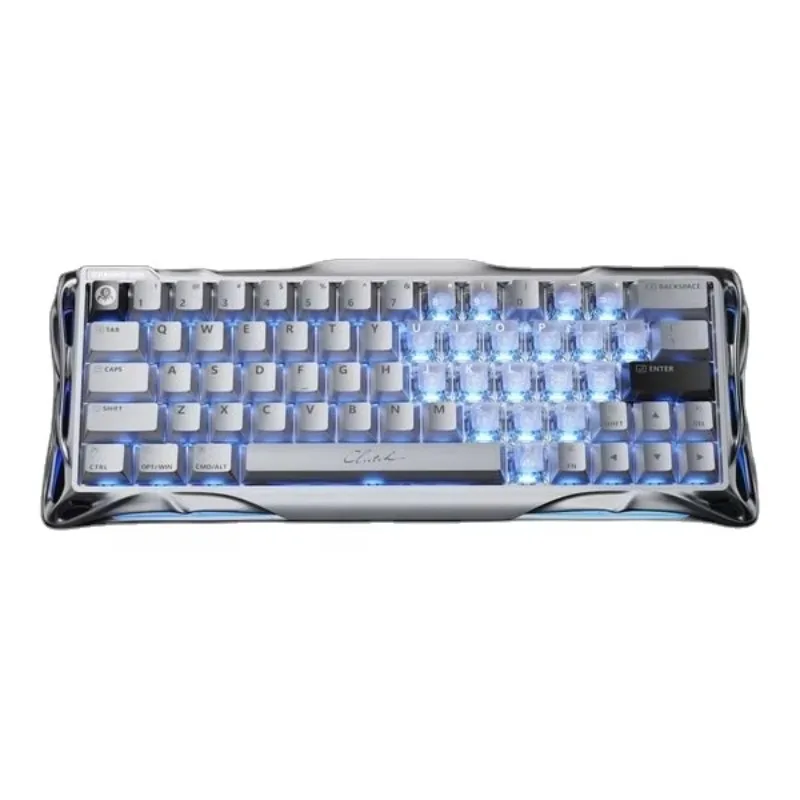 Gravity Planet Factory V60 Pro Magnetic Switch Mechanical Keyboard 60% 8K Polling Rate Hall Effect Rapid Trigger Tri-Mode RGB