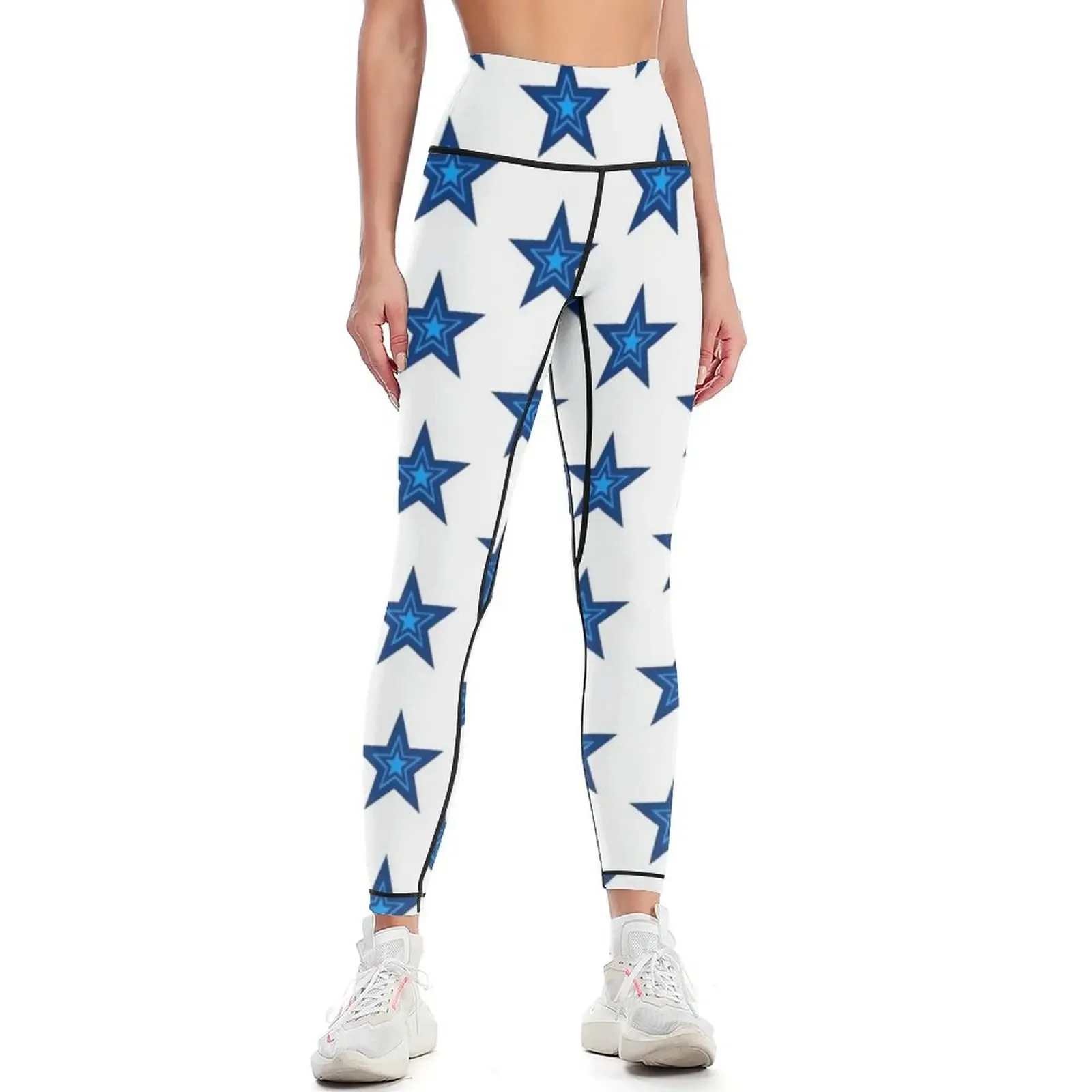 

Blue Star Leggings sports for gym Fitness's gym clothes Women's sports Fitness clothing Womens Leggings