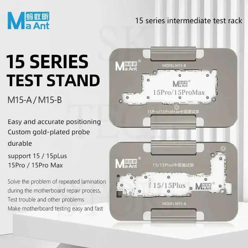 Средний тестовый стенд Ma Ant 15 15pro 15plus promax, функция бесплатного тестирования, тестер обслуживания материнской платы