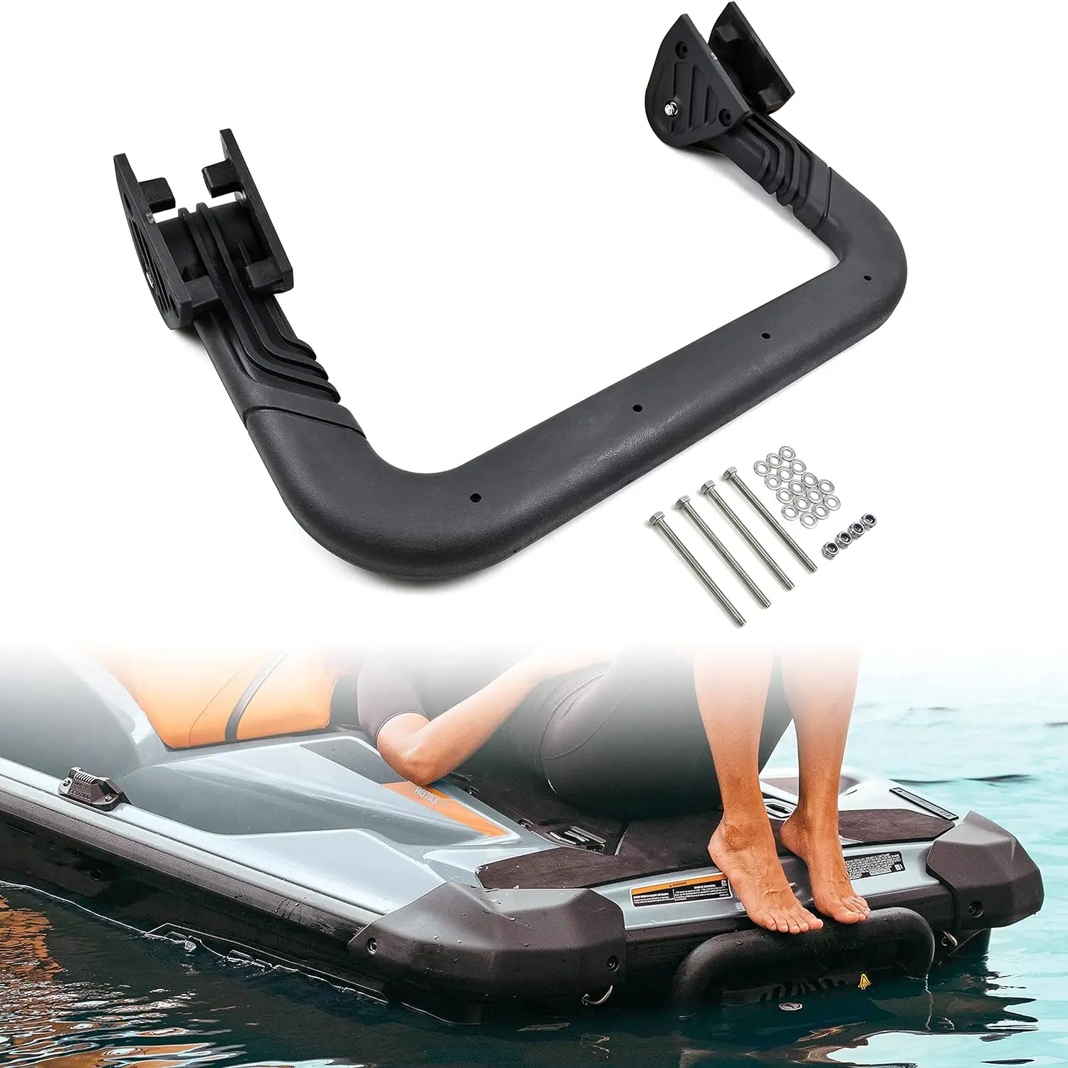 Sea Doo Retractable Spring-Loaded  Boarding Stairway (RXT RXT-X、GTX、GTR、WAKE PRO)295100869  295100747