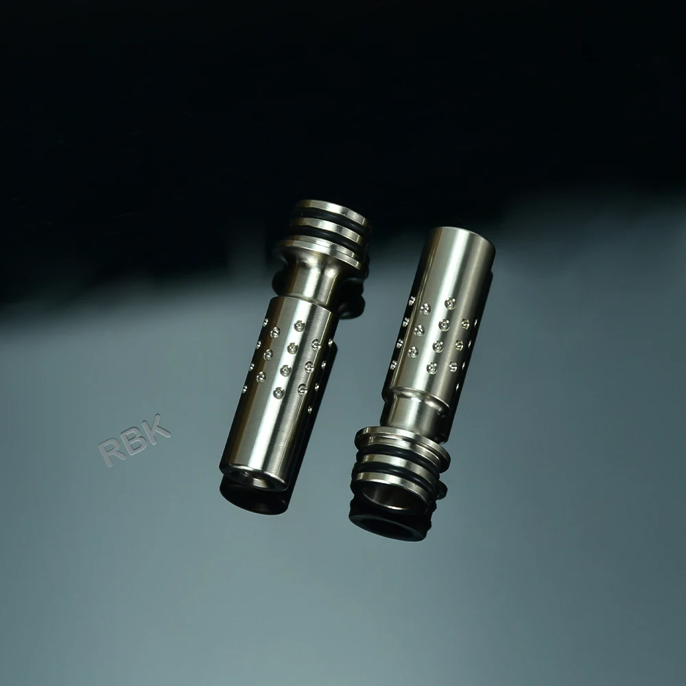wolfcoolvape 510 drip tip mtl Titanium alloy drip tip for dvarw mtl cl rta/Kuma RTA/Flash e-Vapor V4.5S+ Style RTA