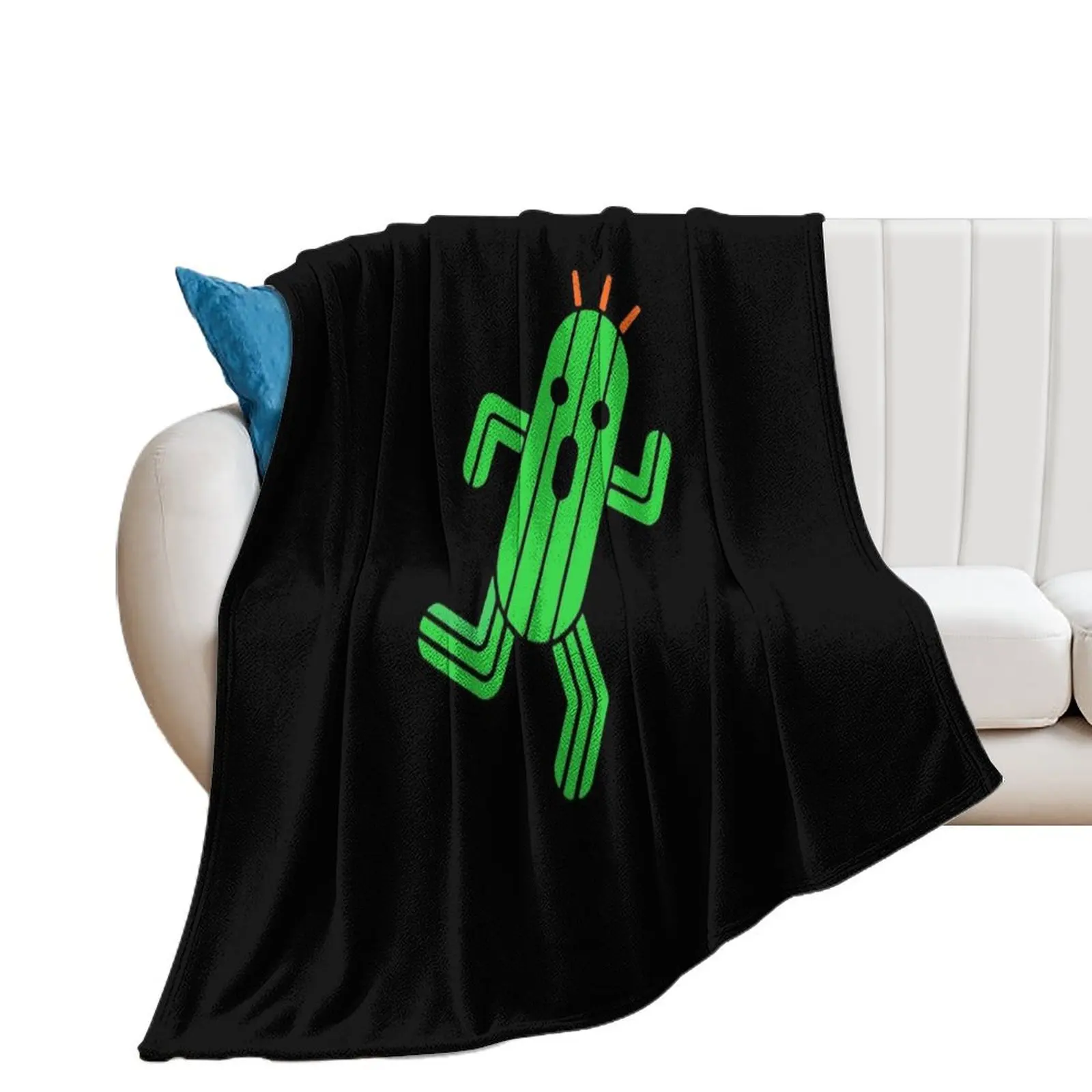 Cactuar T-Shir Throw Blanket Luxury Throw Weighted for winter Blankets