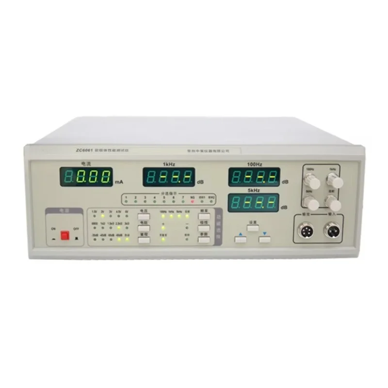 ZC6061 Electret Microphone Tester Sensitivity Test Range -26 ~-70dB with Sound and Light Alarm Indication ZC6062