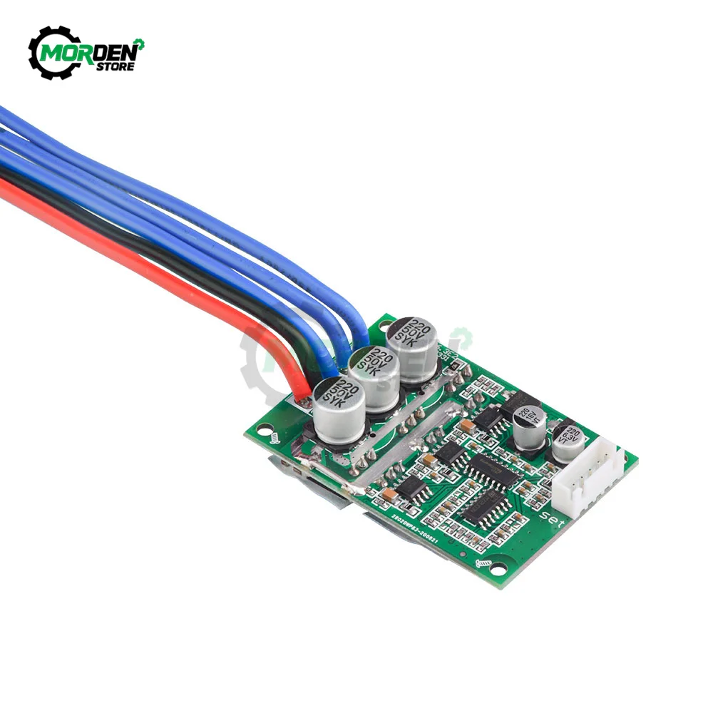 DC 12V-36V 500W High Power Brushless Motor Controller Driving Board Module Without Hall Power Supply Accessories