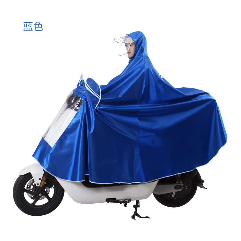 Electric Motorcycle Raincoat Single Person Double Person Men Women Enlarged Thickened Electric Bicycle Adult Riding Raincoat