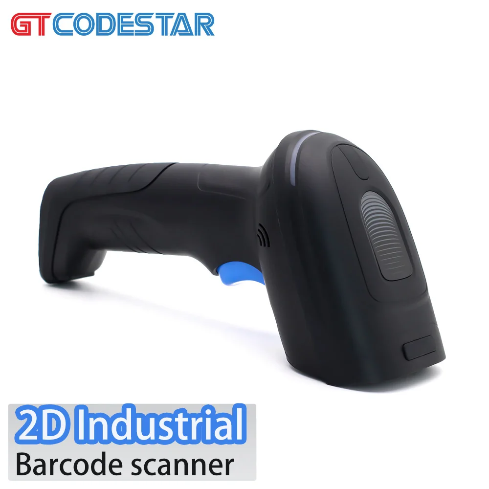 

GTCODESTAR 2D Barcode Reader QR Code Reader Inventory Wired Barcode Scanner Handheld Barcode Scan Gun for Supermarket Scanning