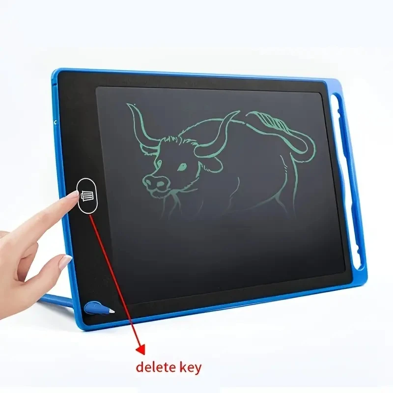 LCD Writing Tablet Children Graffiti Sketchpad Handwriting Blackboard Magic Drawing Board Montessori Learning Educational Toys