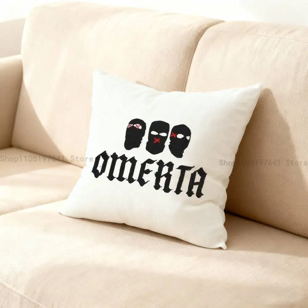 

Singer 47 O-Omerta M-Maes Pillow Case For Sofa Decor Car Office Room Printing Cushion Cover Decorations and Protector