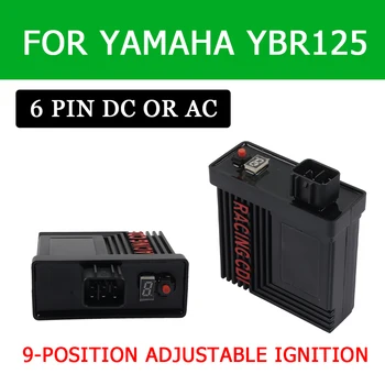 Motorcycle Ignition Ignition System Unit Digital Adjustable AC DC CDI For YAMAHA YBR125 YBR 125 YB 125 Z YB125Z Euro I II Parts