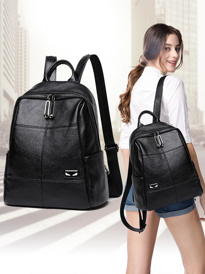 D5-6959-D, Women’s Luxury Handbag School Travel Backpack （Shoulder Crossbody Tote shopping Waist Chest MakeUp Bag）