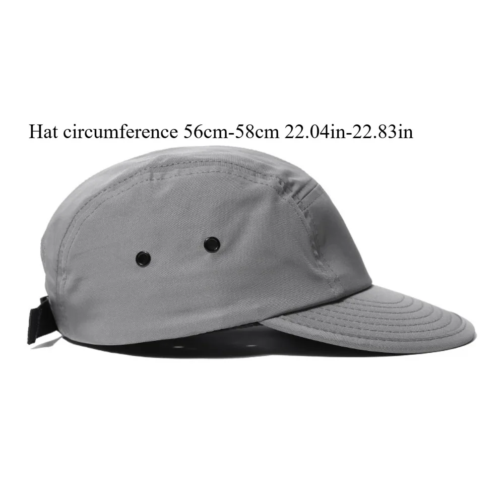 Men Quick Dry Baseball Cap Hip Hop Pointed Cowboy Style Hat Summer Sport Outdoor Activities Adjustable Fashion Accessories