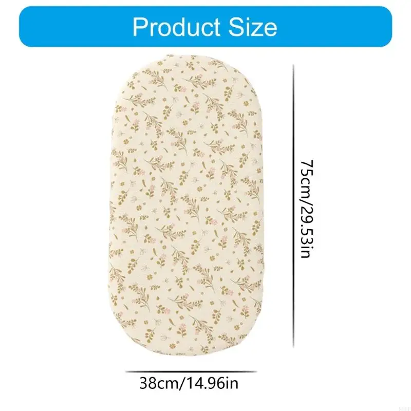 K8GF 바구니 변경 패드 슬리브 유아용 침대 매트리스 커버에 대 한 2pcs 아기 장착 시트 세트