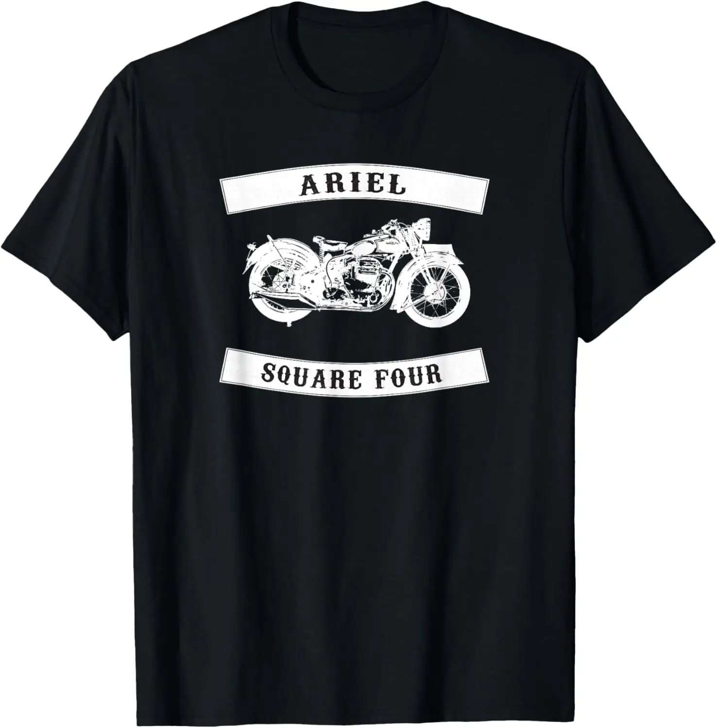 

Ariel Square Four Classic British Motorcycle T-Shirt