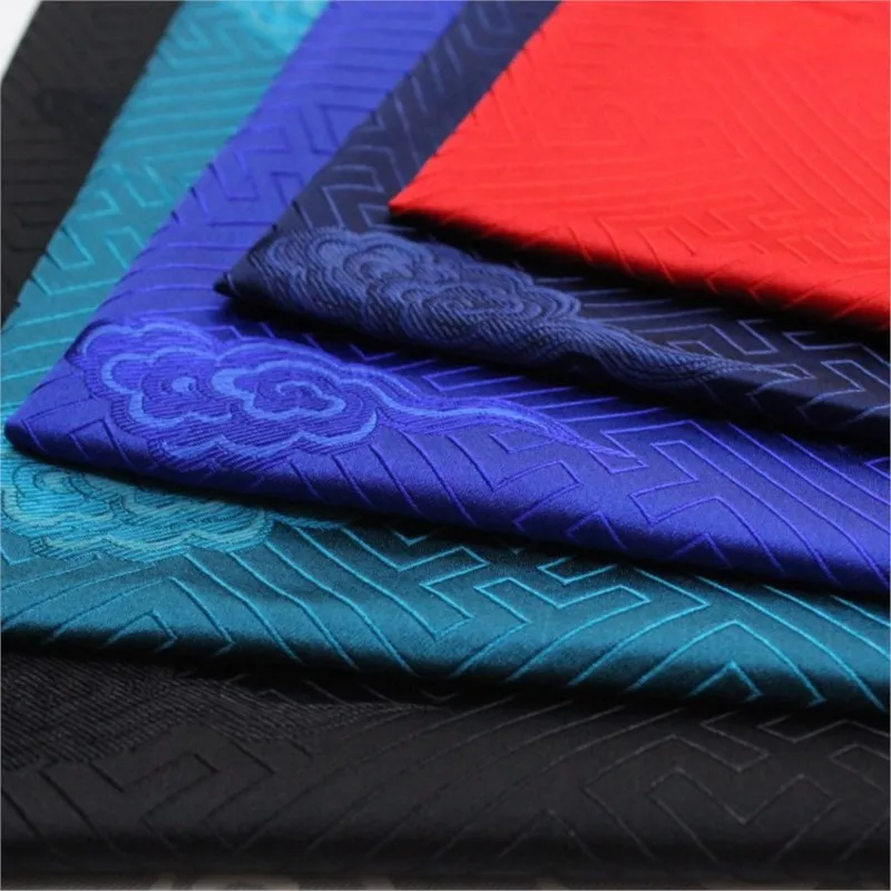 

Chinese-style ancient costume Hanfu robe film and television silk fabric jacquard brocade