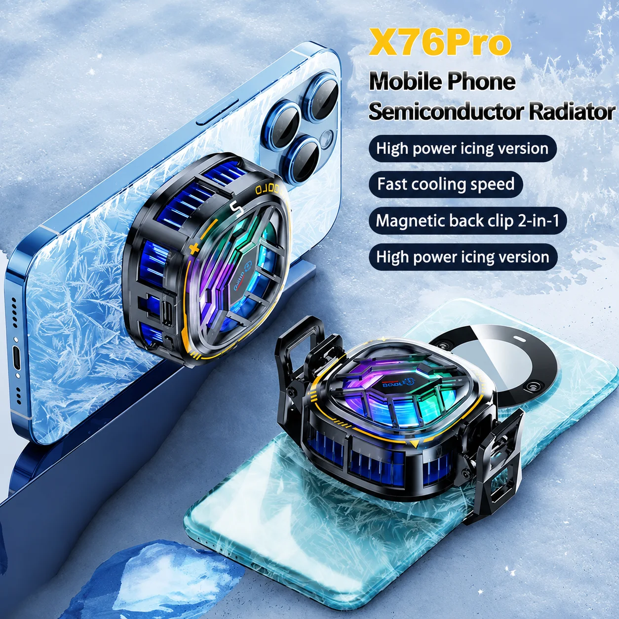 novo-cooler-magnetico-x76a-para-celulares-com-clip-traseiro-2-em-1-ventilador-de-resfriamento-rapido-para-jogos-semicondutor-para-celulares-ios-e-android