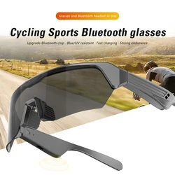 YJ006 Cycling bluetooth smart glasses technology audio call remote headset sunglasses sports driving music earbuds headphones