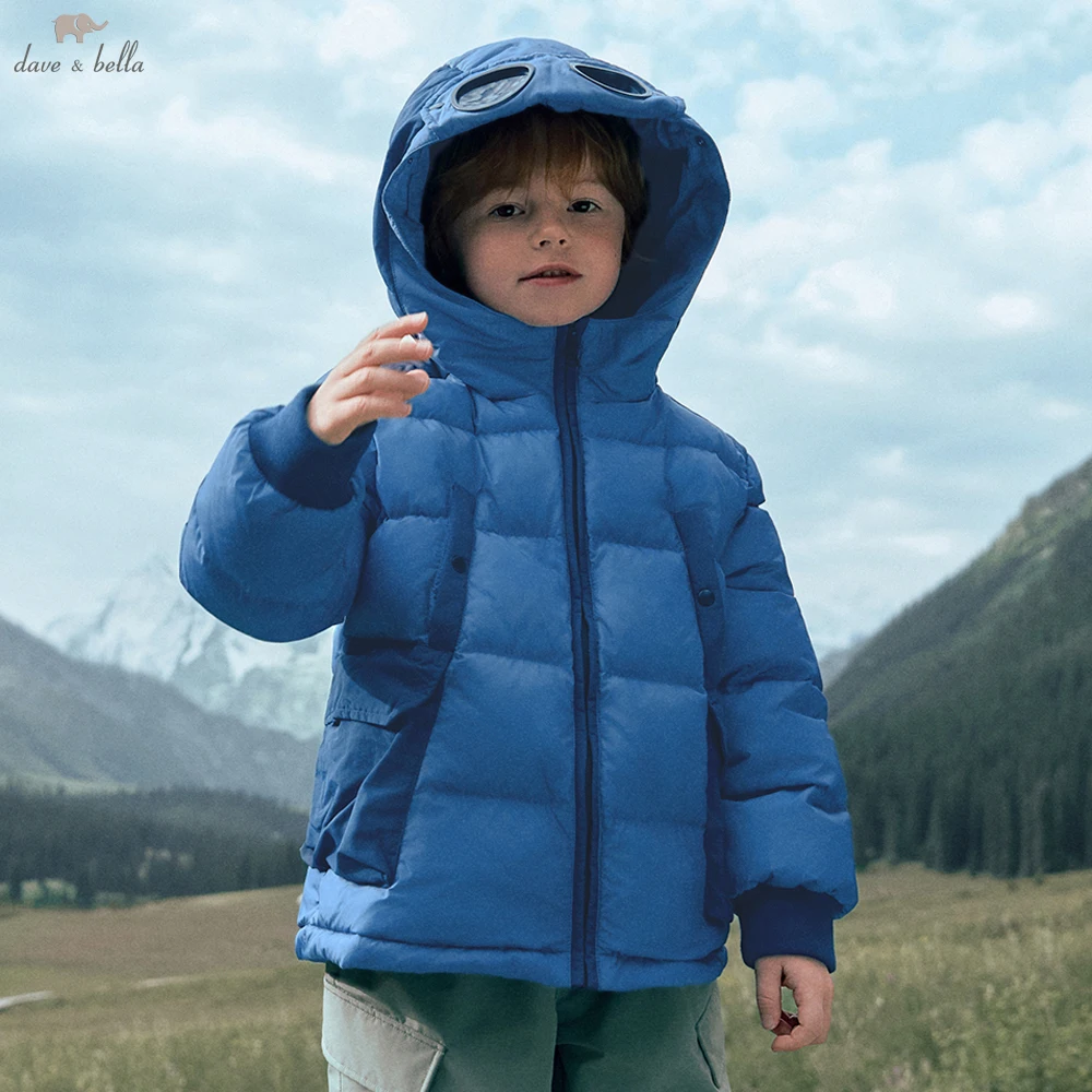 

Dave Bella Boys Thicken Down Parka Jacket Children Winter Warm Hooded Down Coats Waterproof Outwear Clothes DK4254937