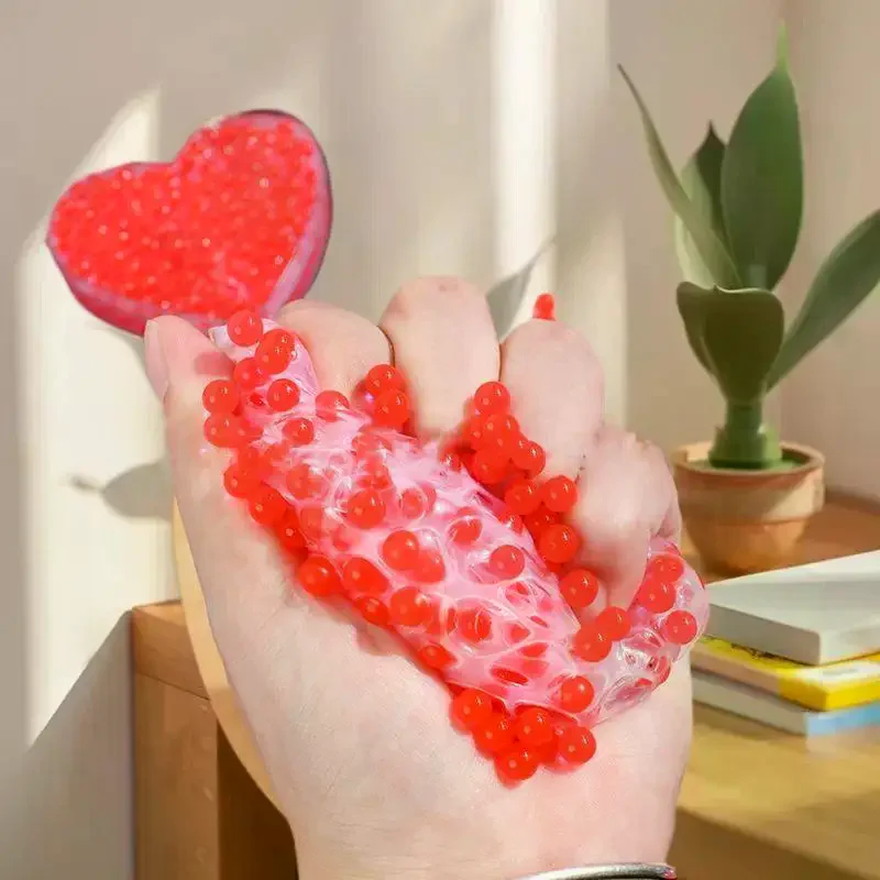 Willekeurig Een Nieuwe Liefde Anti-Stress Puistje Popping Fidget Toy Pinch Squeeze Zintuiglijk Speelgoed