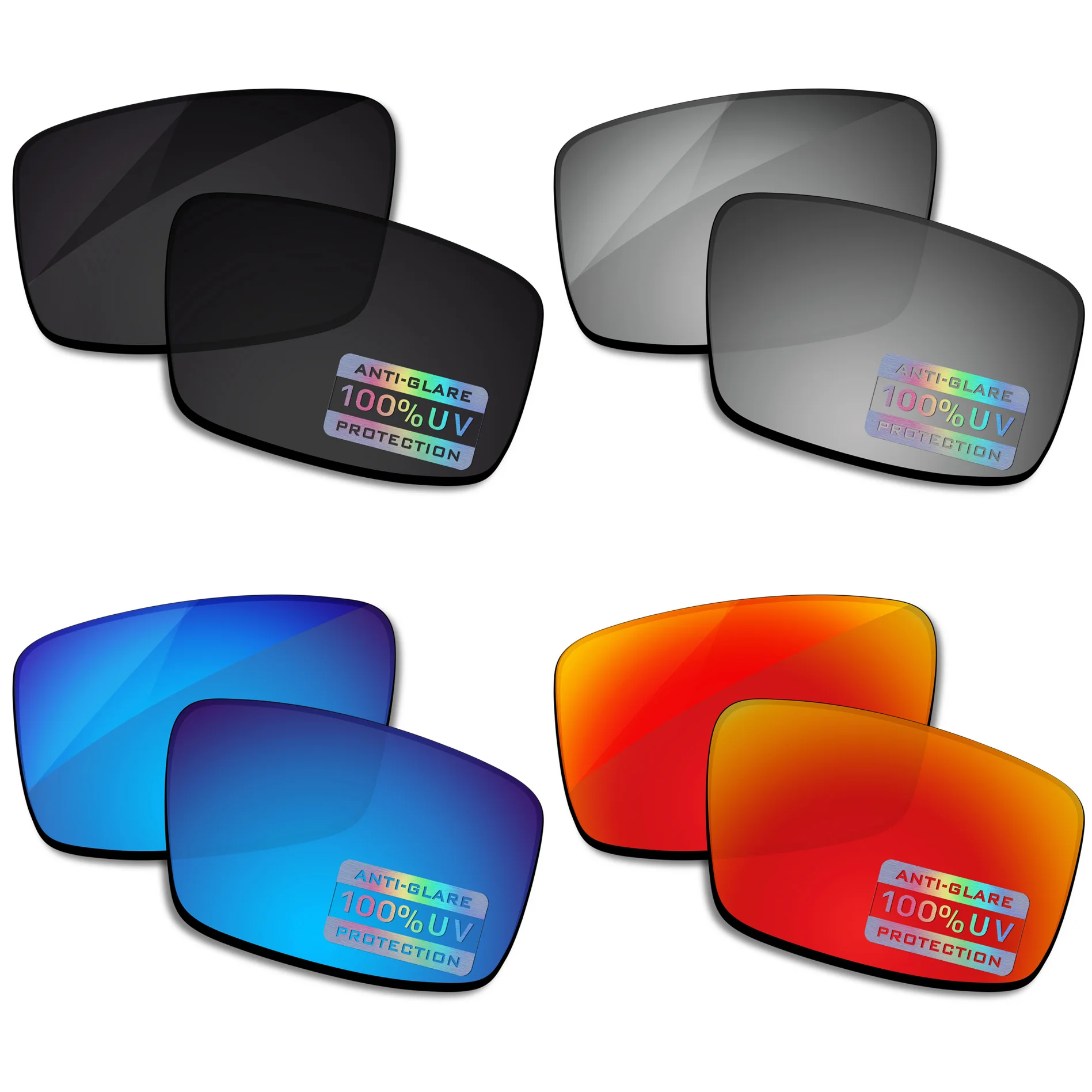 

MYCOURAG Replacement Lenses for OAKLEY Gascan Small 57mm Sunglasses UV400 Protection Multi-Color Options