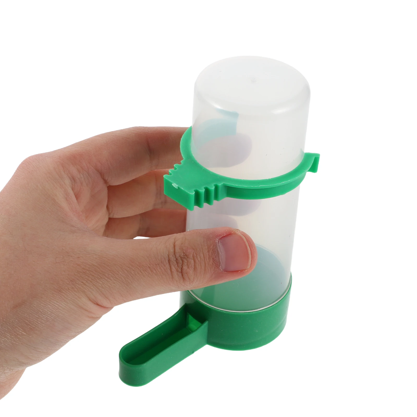 

1Set Bird Cage Automatic Water Feeder Parrot Dispenser Hanging Drinking Feeding Utensils Splashproof Design Bird Accessories