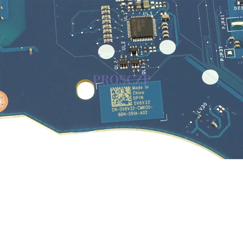 

Материнская плата для ноутбука Dell Latitude 5580 0M3HDV 00C098 0V6V32 0Y2K9C LA-E091P, материнская плата для ноутбука i3 i5 i7, процессор 6-го 7-го поколения