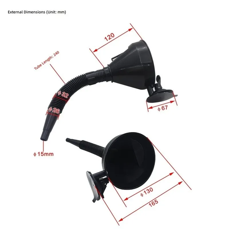 for RV Accessories Universal Water Filling Port with Funnel and Washing Plate